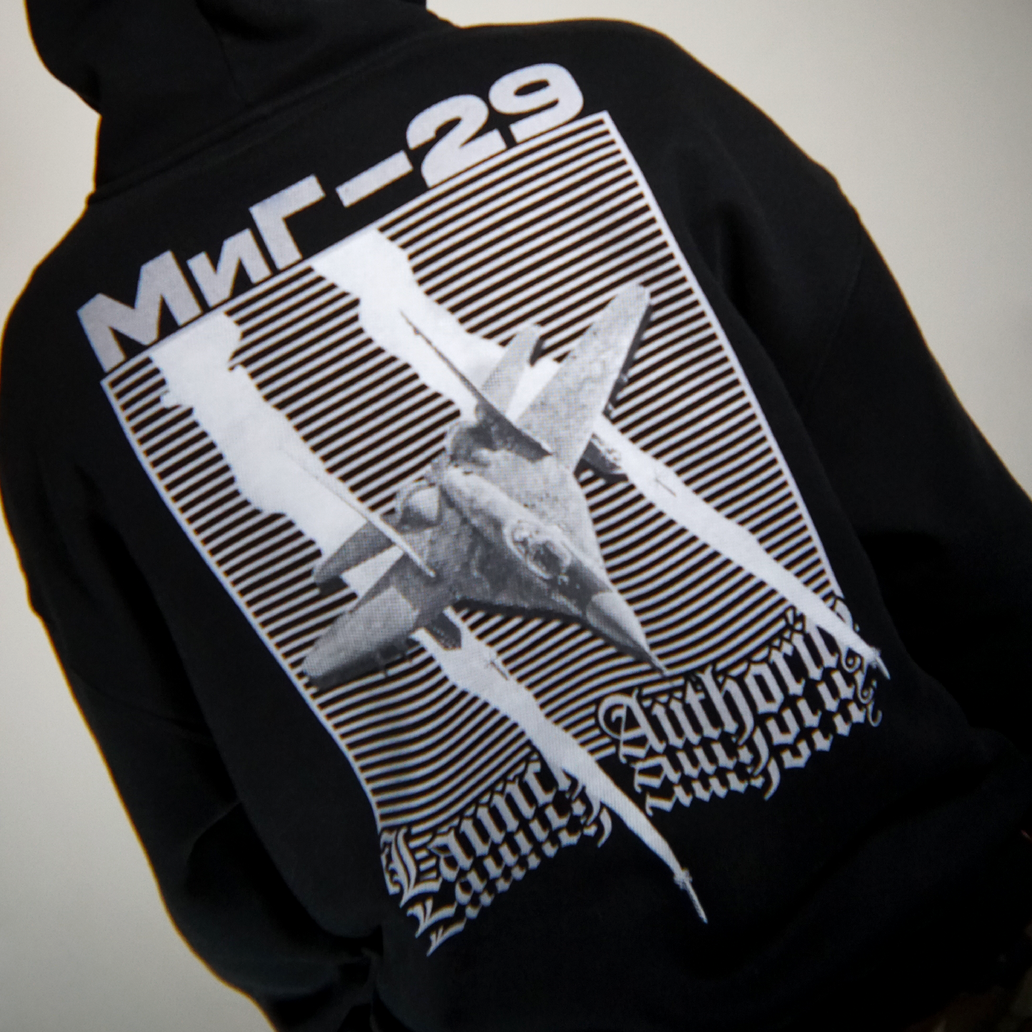 MIG29 Oversize Fleeced Hoodie